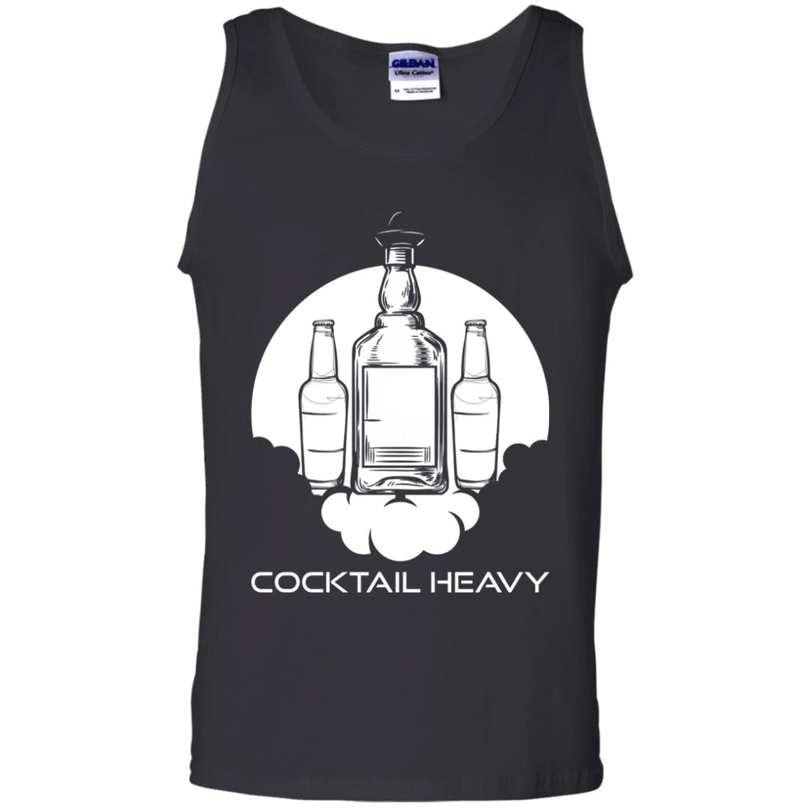 Cocktail Heavy T-shirt Black