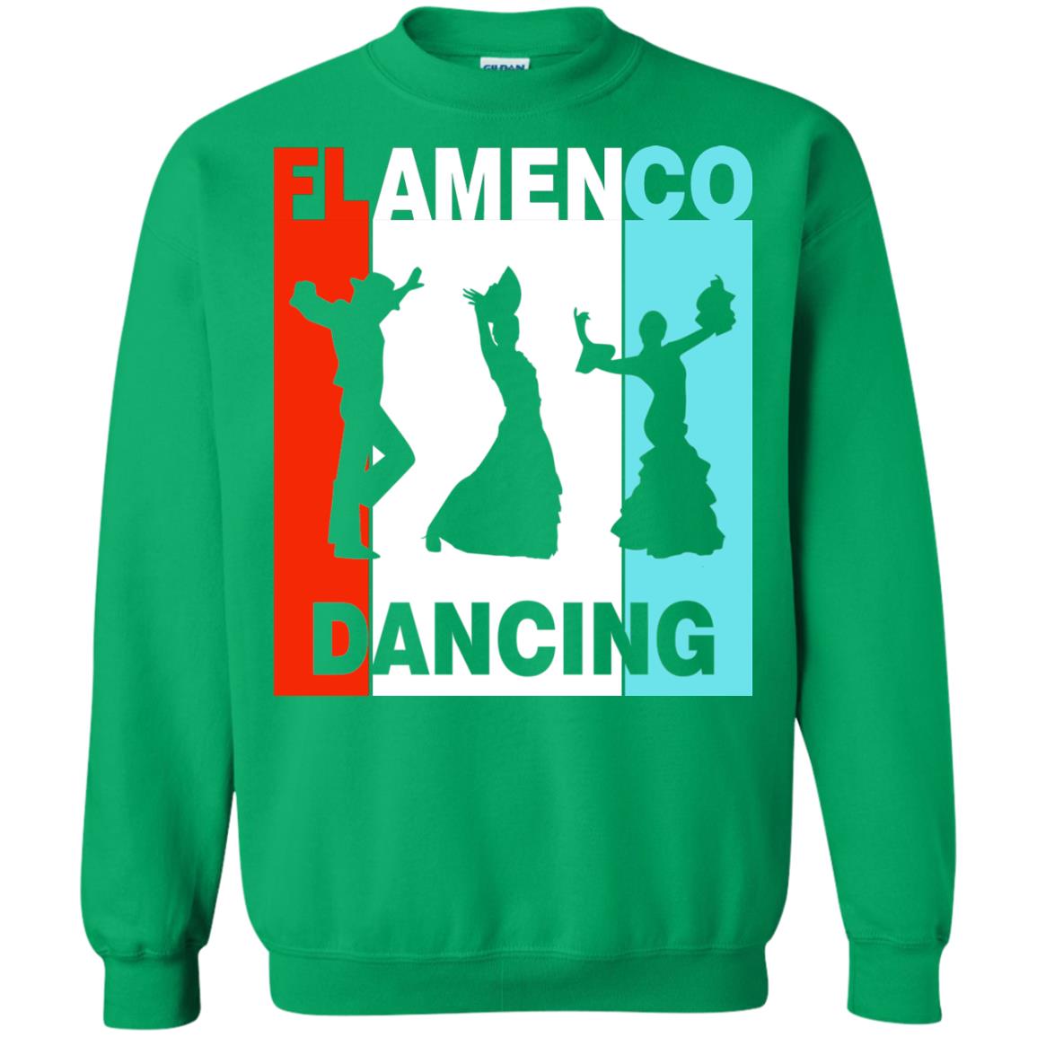 Flamenco Dancing Spanish Dance And Music Lover Shirt Irish Green