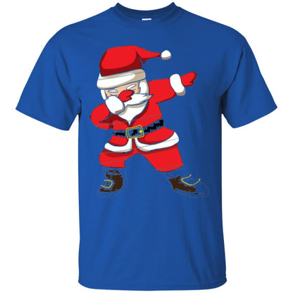 Christmas T-shirt Dabbing Santa Christmas T-shirt Royal