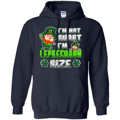 Im Not Short Im Leprechuan Size Irishman Ireland Shirt Navy
