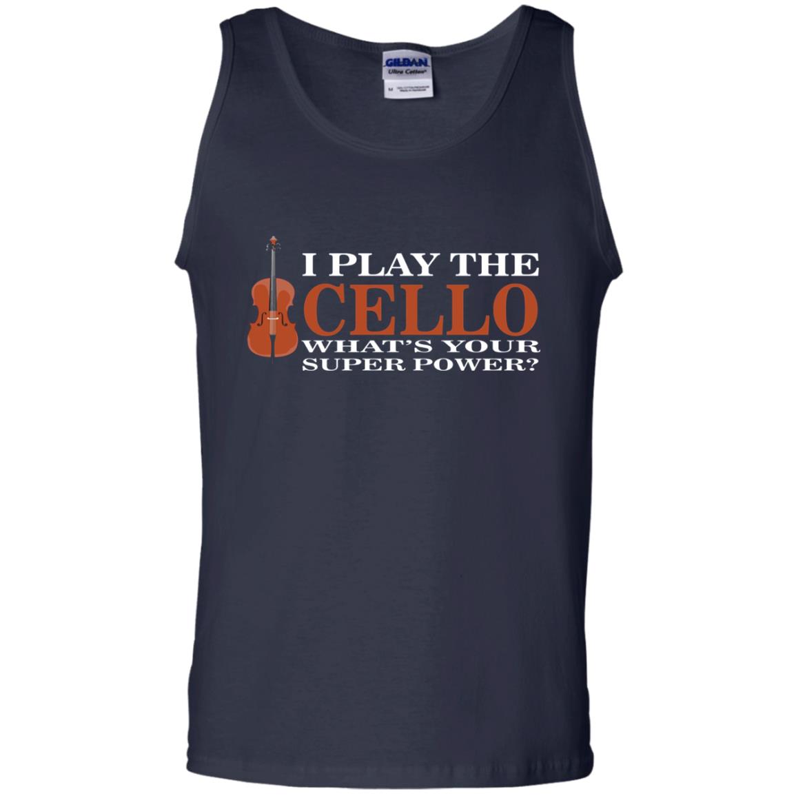 Cello Shirt I Play The Cello Whats Your Super Power Navy