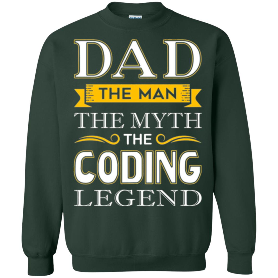 Daddy T-shirt The Man The Myth Colding Legend Forest Green