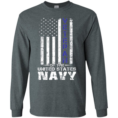 Us Navy Veteran T-shirt Dark Heather
