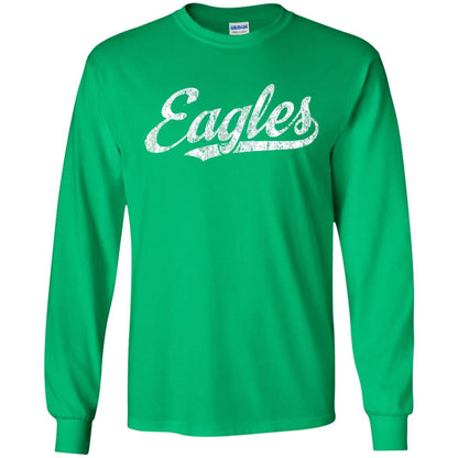 Eagles Mascot T-shirt Vintage Sports Name Irish Green