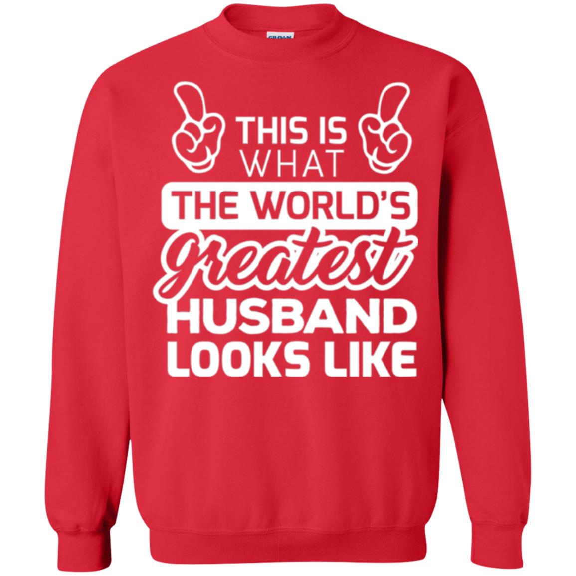 World_s Greatest Husband Best Husband Ever Looks Like T-shirt Red