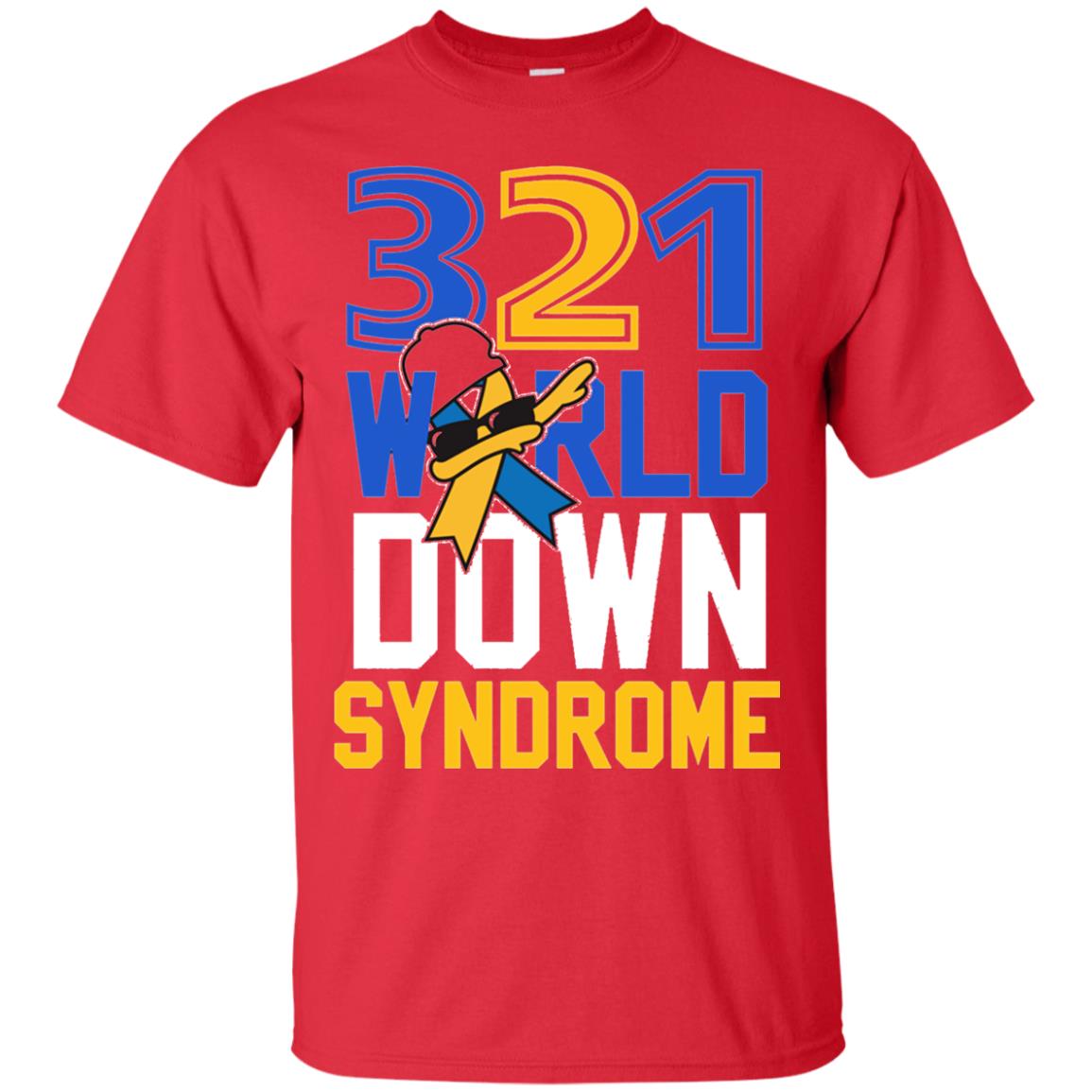 Awareness March 21 World Down Syndrome Day Shirt Red