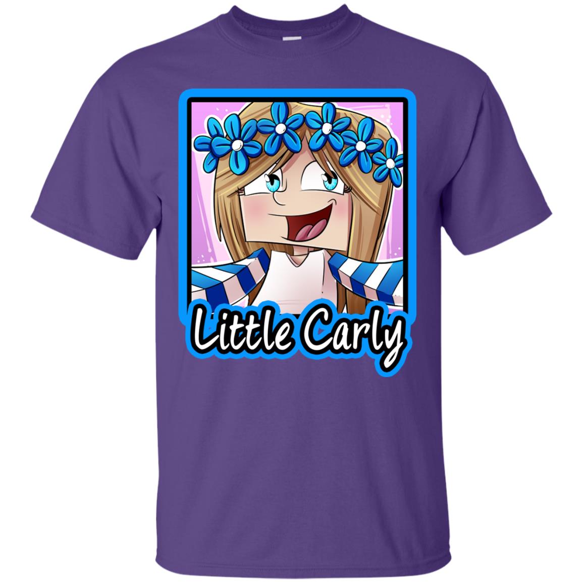 Little Carly Minecraft Little Club Adventures Shirt Purple