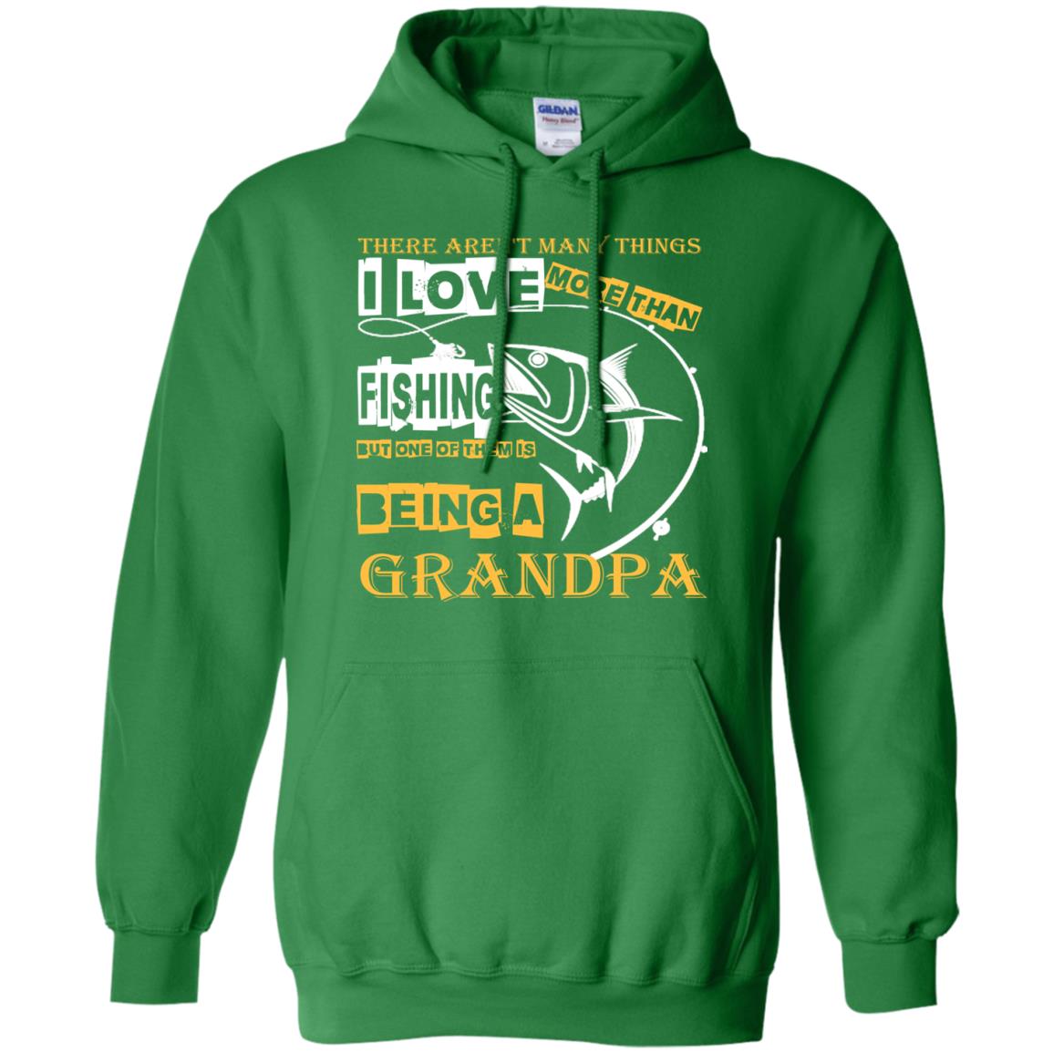 But One Of Them Is Being A Grandpa Papa T-shirt Irish Green