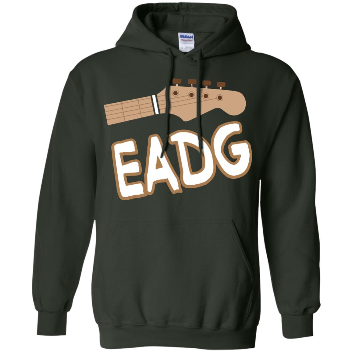 Eadg Bass Tuning Lover Shirt Forest Green