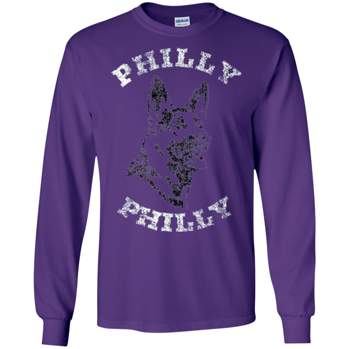 Dog Lover T-shirt Philly Philly Football Underdog Fan Purple