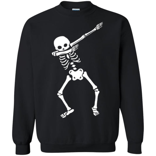Dabbing Skeleton T Shirt Black