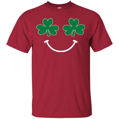 Saint Patrick's Day T-shirt Smiling Shamrocks Cardinal