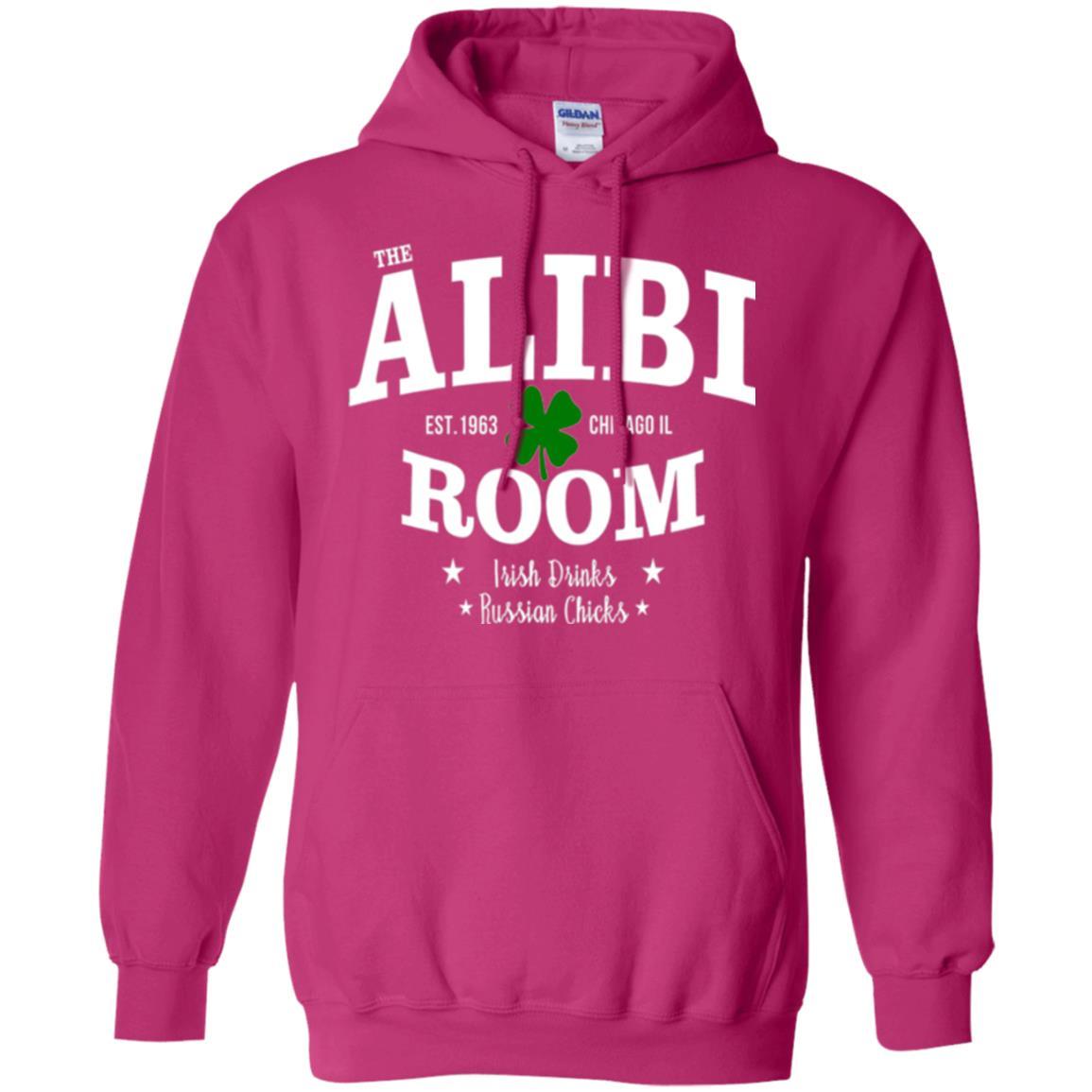 Wine Lovers T-shirt The Alibi Room Est.1963 Chicagoil Irish Drinks Russian Chick Heliconia