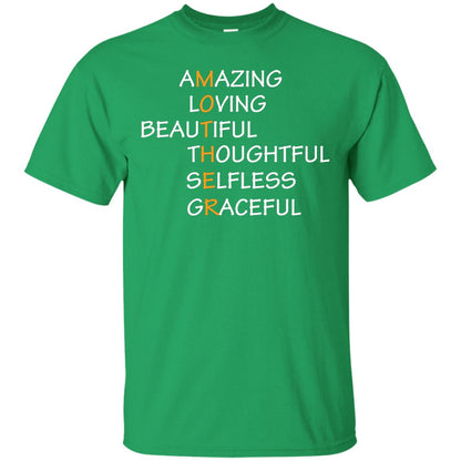 Amazing Loving Beautiful Thoughtful Selfless Graceful Mother Irish Green