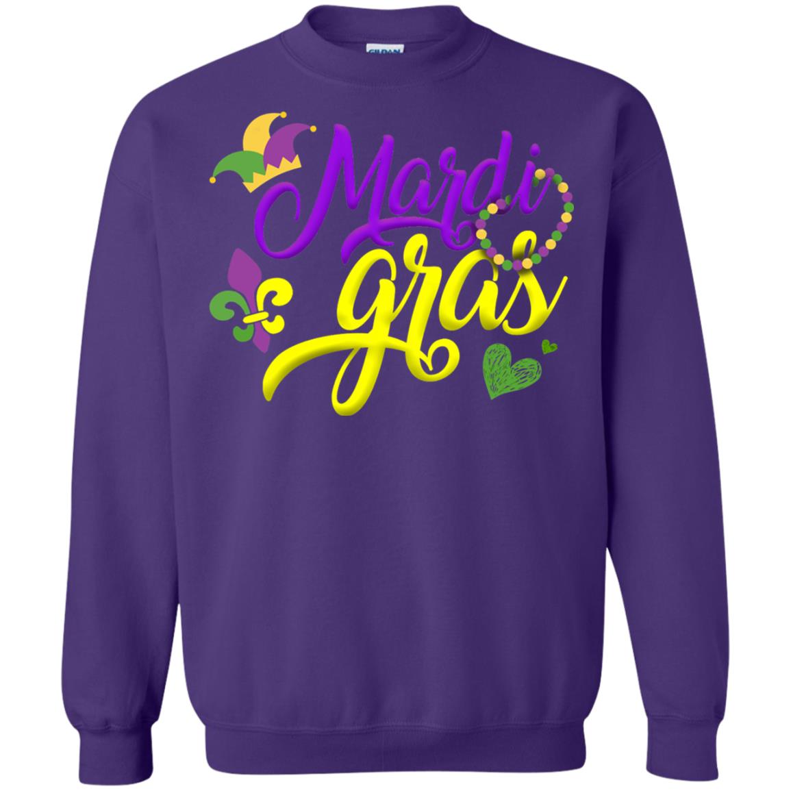 Mardi Gras 2018 T-shirt Purple