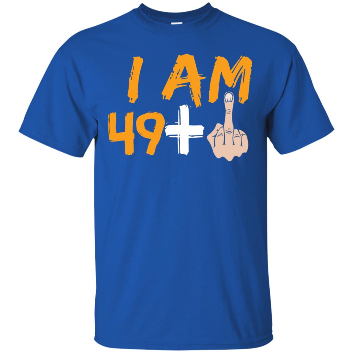 50th Birthday Funny T-shirt I Am 50 Years Old Royal