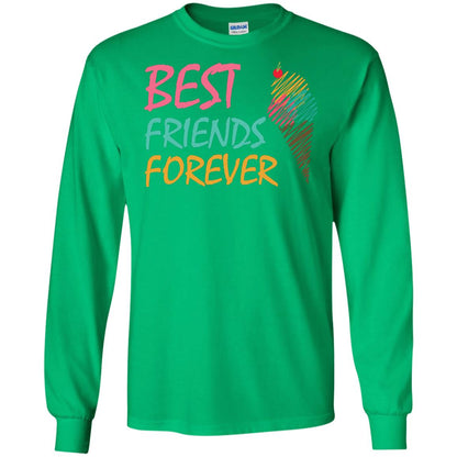 Best Friends Forever Ice Cream Lover T-shirt Irish Green