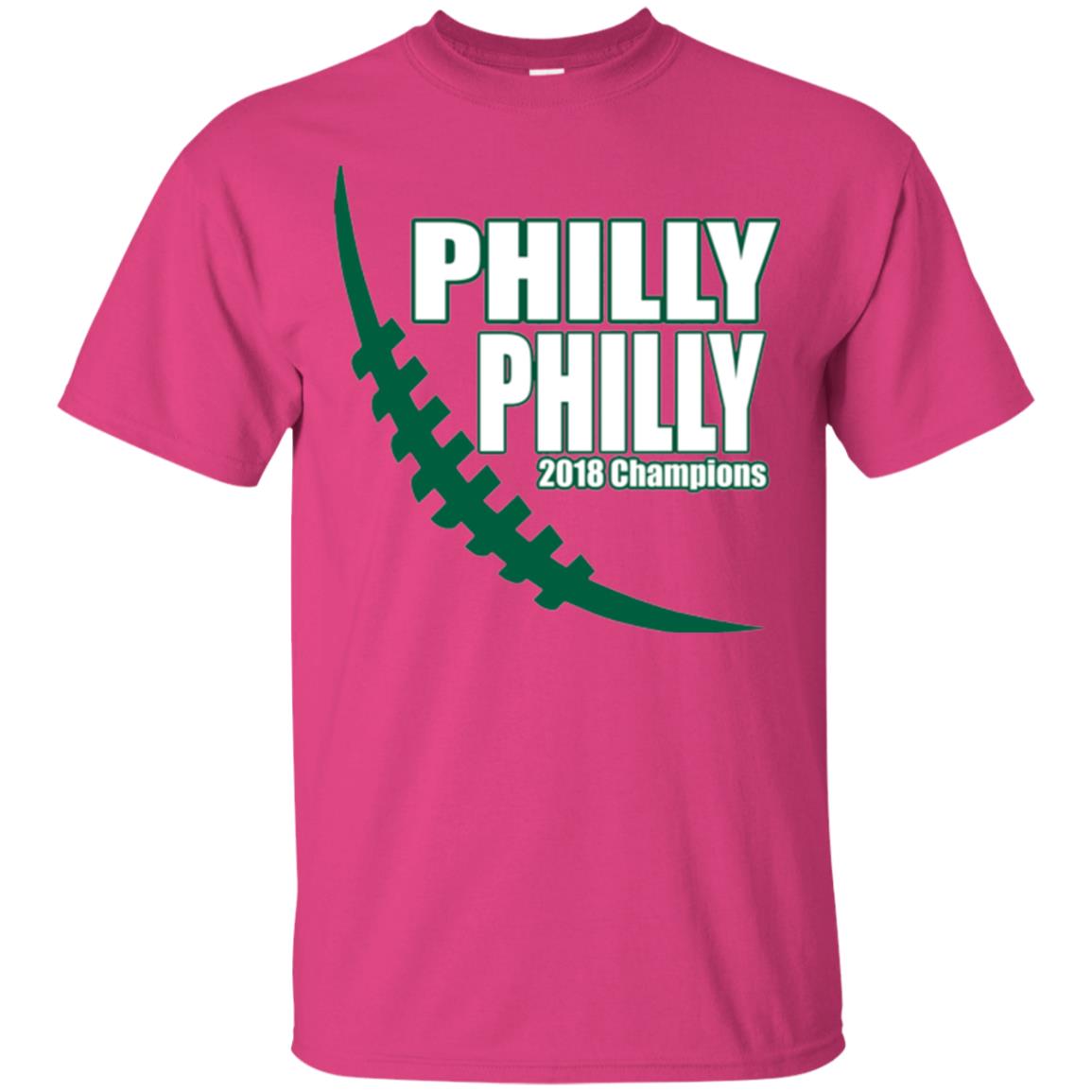 Football Lover T-shirt Philly Philly 2018 Championship Heliconia