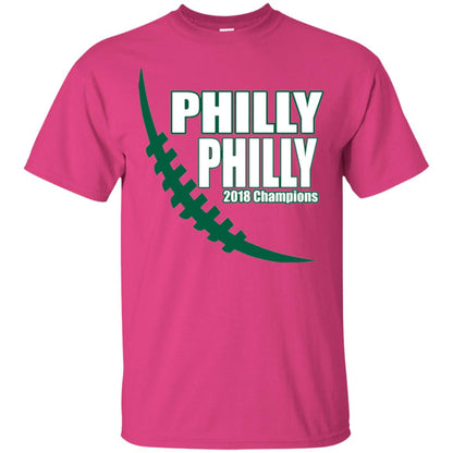 Football Lover T-shirt Philly Philly 2018 Championship Heliconia