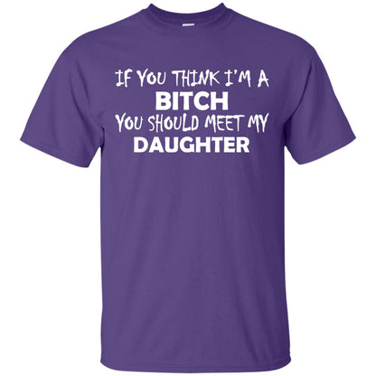 You Should Meet My Daughter Parents Shirt Purple