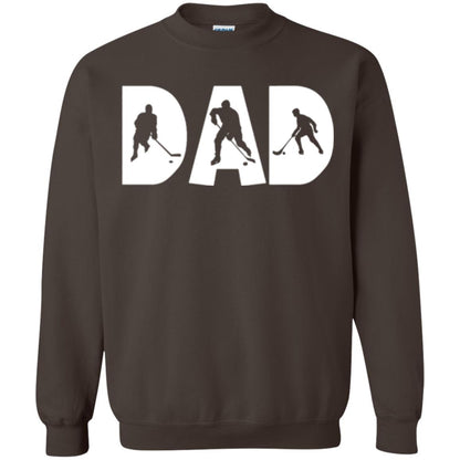 Daddy T-shirt Hockey Lover Dark Chocolate