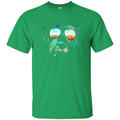 Pitbull Lover T-shirt English Bulldog Neon Dog T-shirt Irish Green