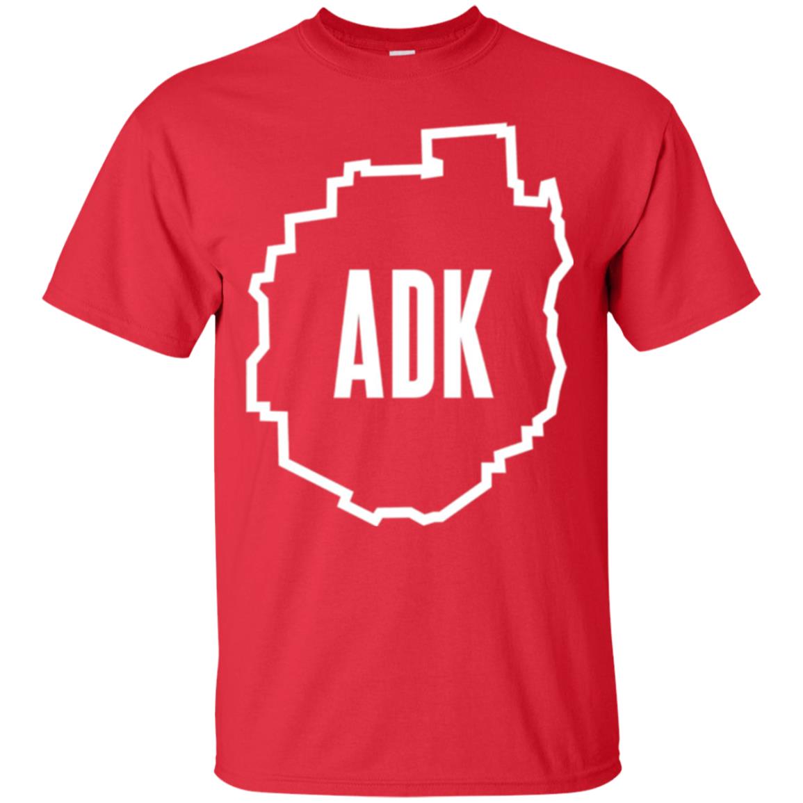 Adirondacks Adk T-shirt Red