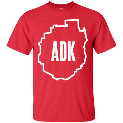 Adirondacks Adk T-shirt Red