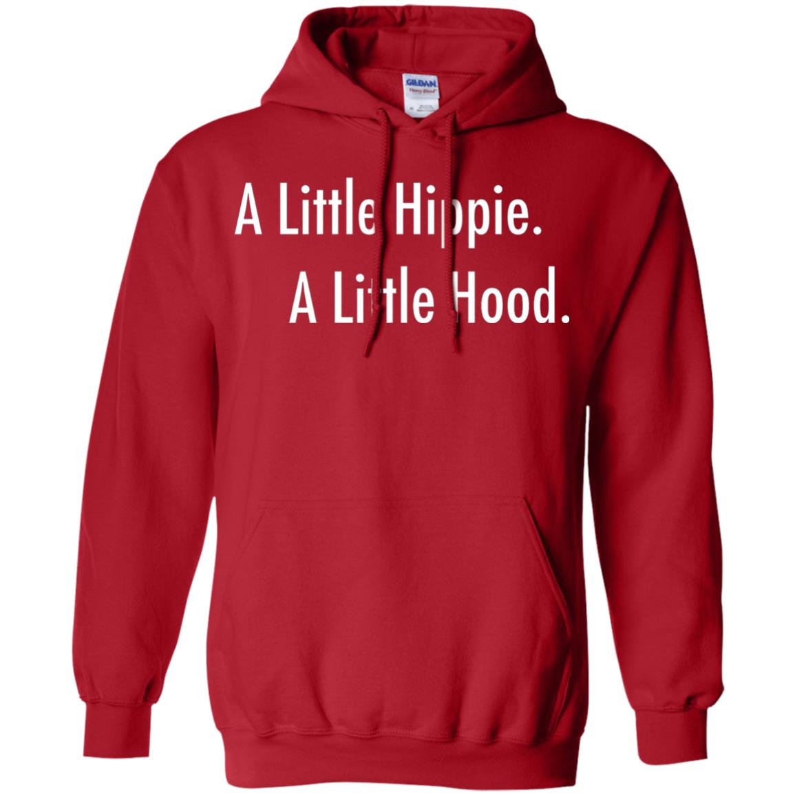 A Little Hippie A Little Hood Shirt Red