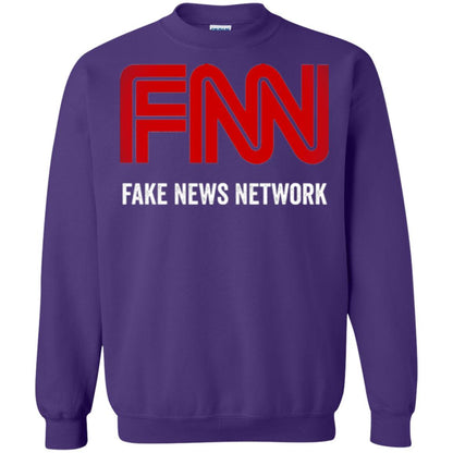 Anti Trump T-shirt Fnn The Fake News Network Purple