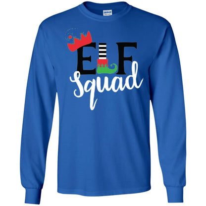 Christmas T-shirt Elf Squad Royal