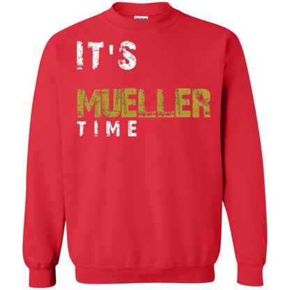 Anti Trump Resist T-shirt It_s Mueller Time Red