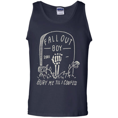 Fall Out Boy Bury Me Till I Confess T-shirt Navy