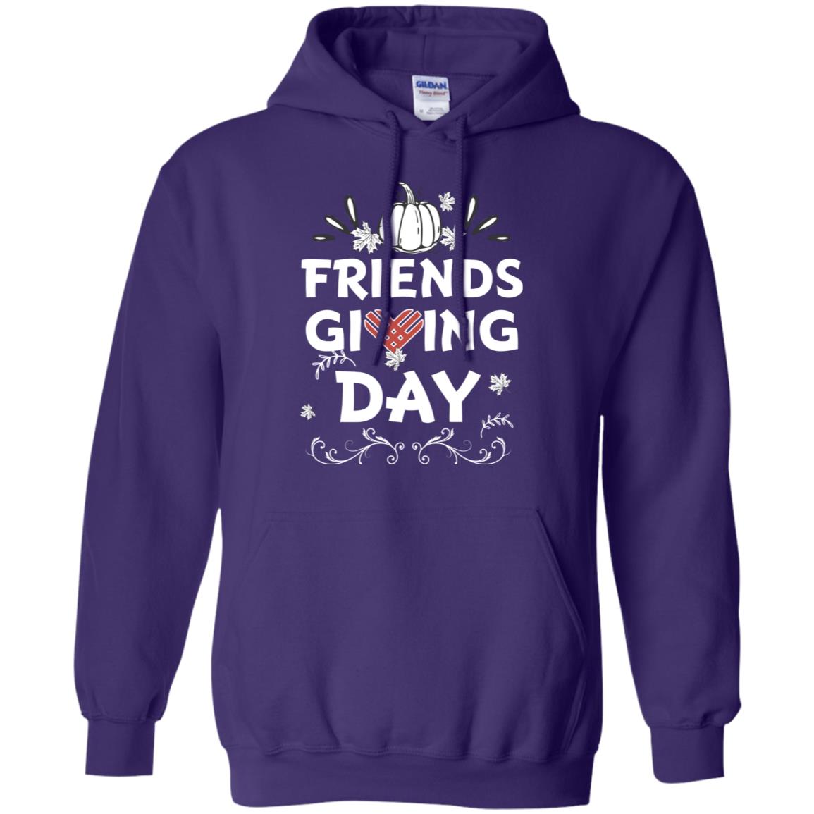 Friend Giving Day Shirt Purple