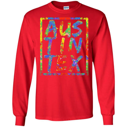 Austin Texas T-shirt Red