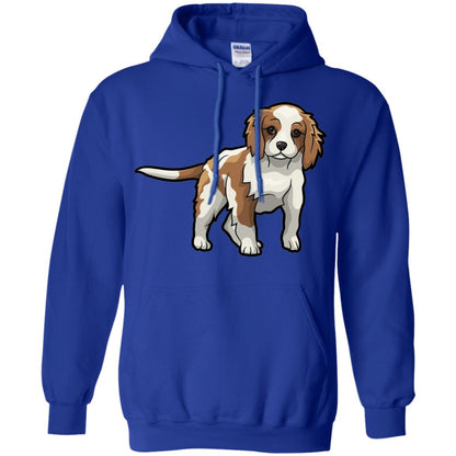 Cute Blenheim Cavalier King Charles Spaniel T-shirt Royal