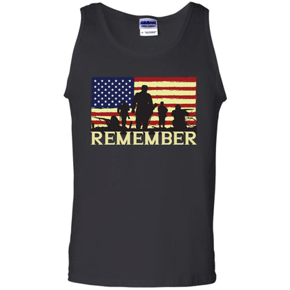 Military Of United States Memorial Day Shirt Black