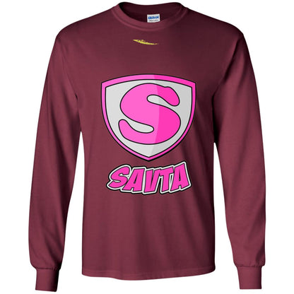 Savta Superhero Mother_s Day Super T-shirt Maroon