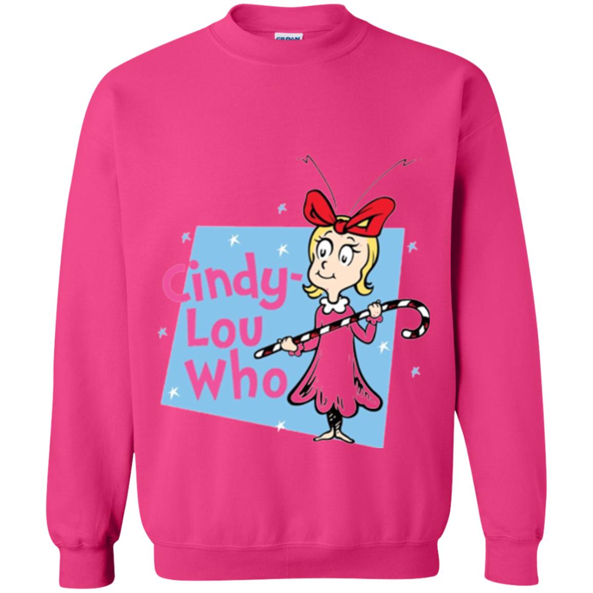 Dr. Seuss Cindy-lou Who Book Lover T-shirt Heliconia