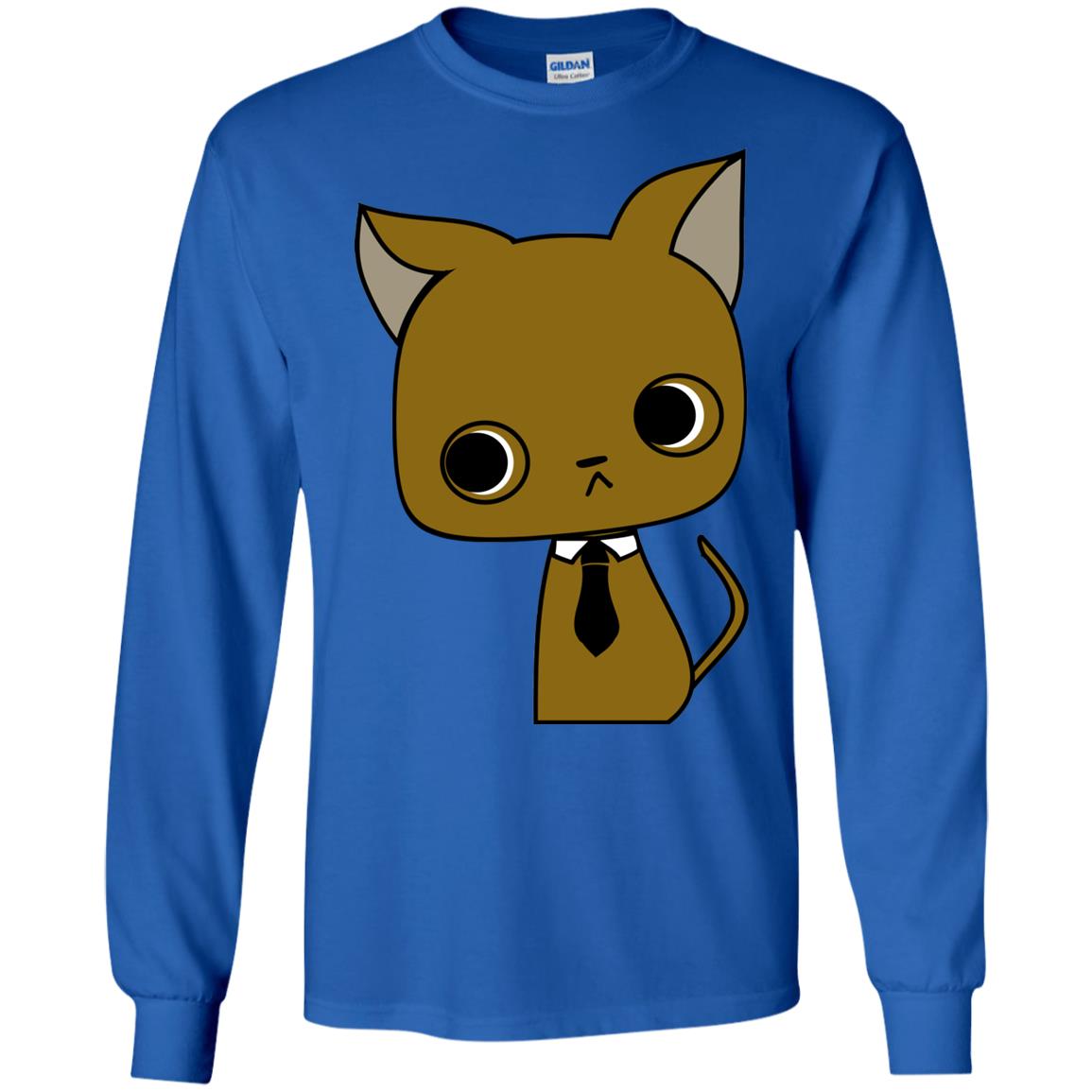 Funny Business Love Cat Shirt Royal