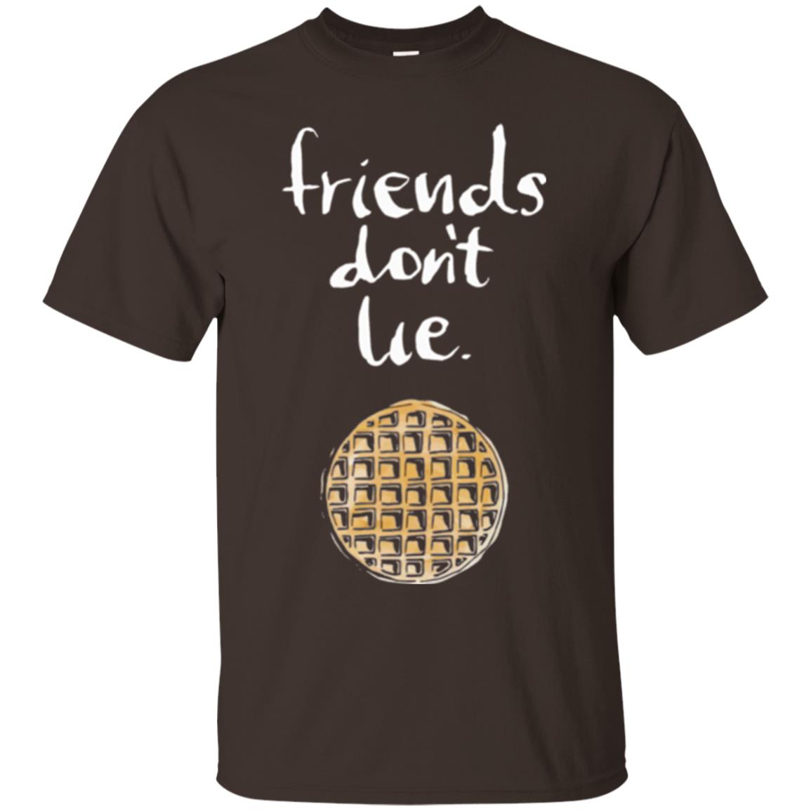 Friends T-shirt Friends Don_t Lie Dark Chocolate