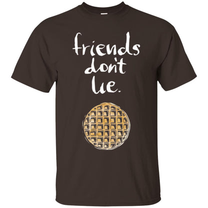 Friends T-shirt Friends Don_t Lie Dark Chocolate