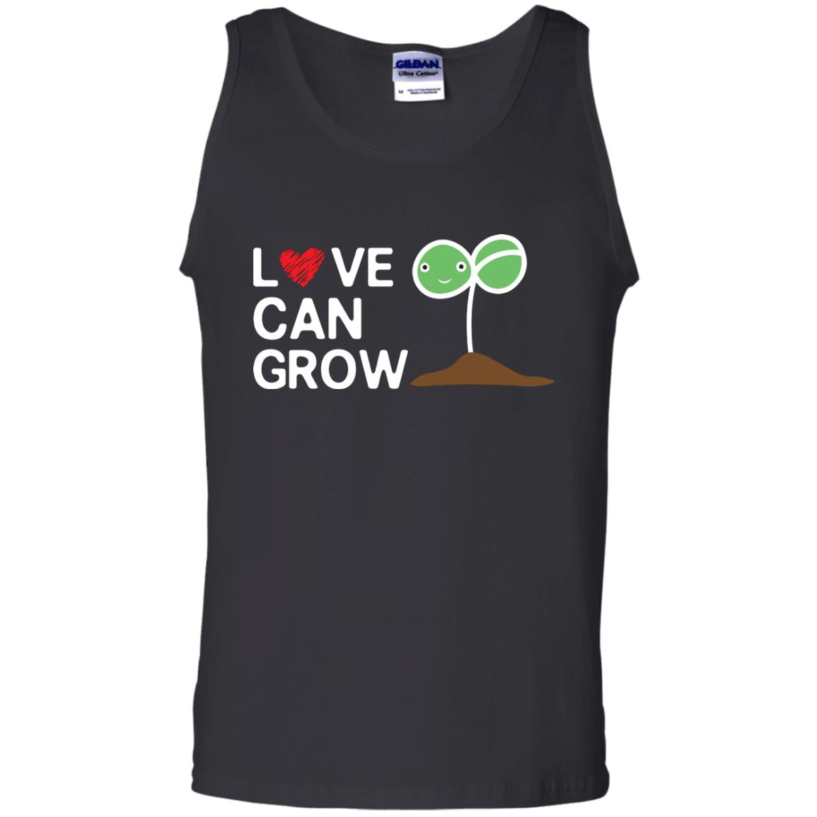 Love Can Grow Gardener ShirtG220 Gildan 100% Cotton Tank Top