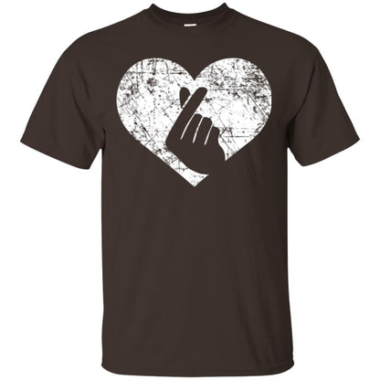 Lifestyle T-shirt Heart Hand Dark Chocolate