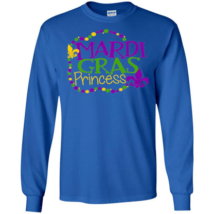 Mardi Gras Princess T-shirt Royal