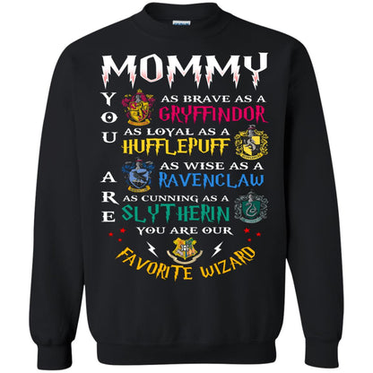 Mommy Our Favorite Wizard Harry Potter Fan T-shirt Black