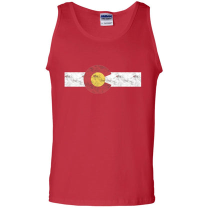 Colorado State Flag T-shirt Patriotic Colorado Day Red