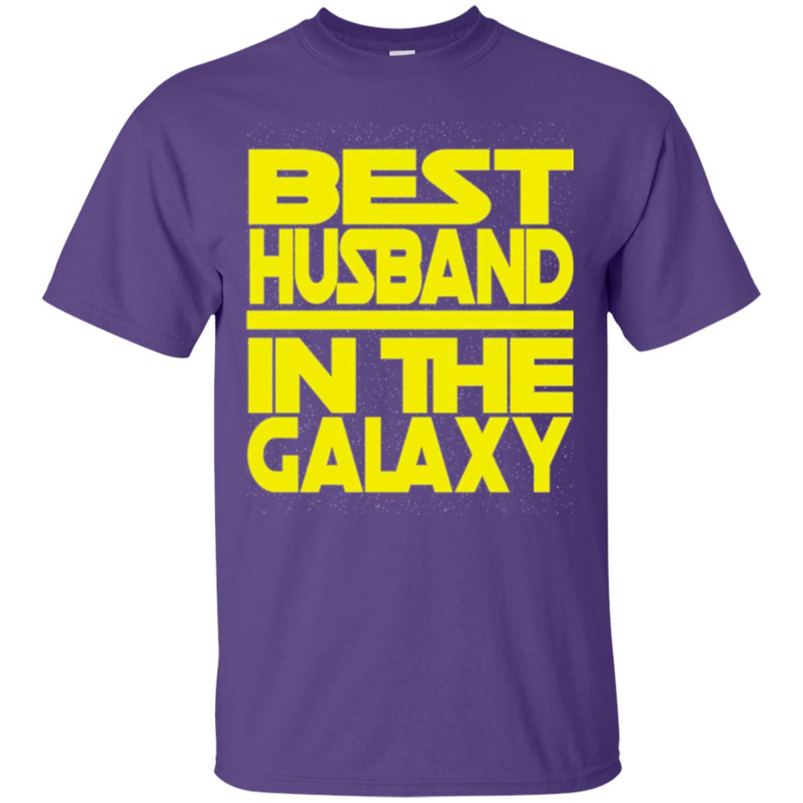 Best Husband In The Galaxy T-shirt Purple