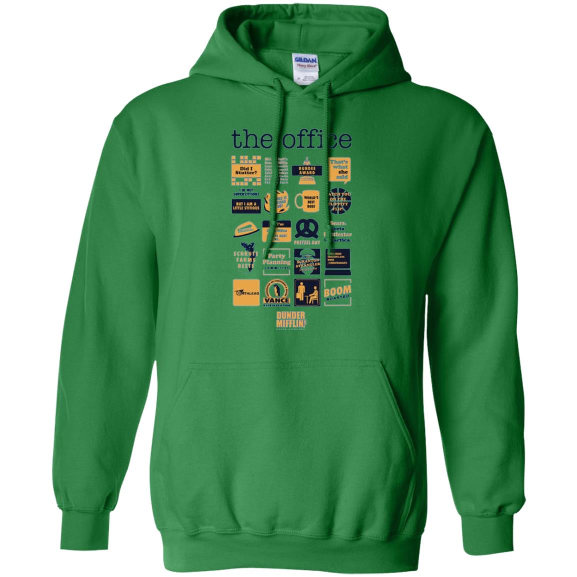 The Office Quote Mash-up Funny Official T-shirt Irish Green