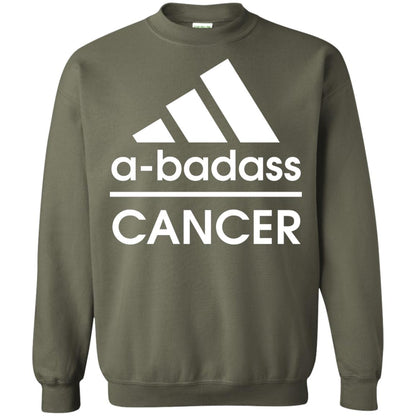 Abadass Cancer Shirt Military Green
